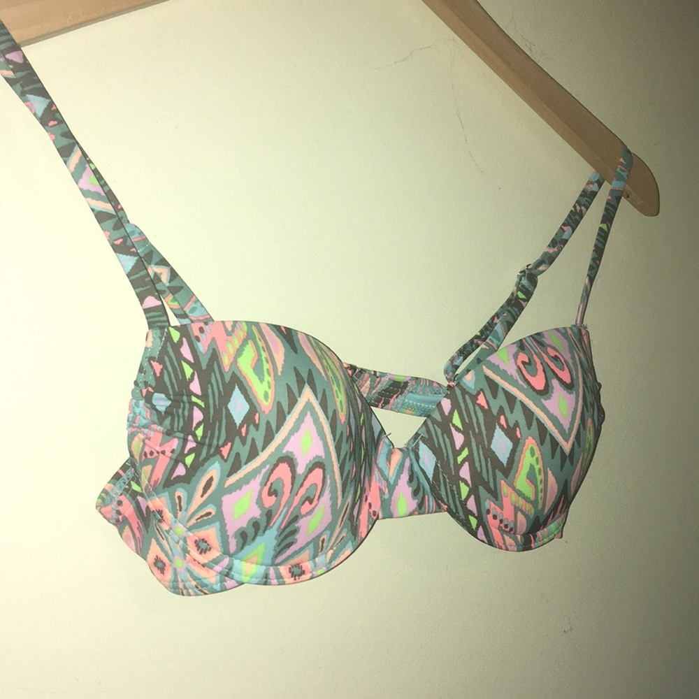 Xhilaration Pattern Swim top
